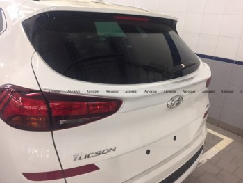 4 499 р. Спойлер АВТОКРАТ Hyundai Tucson TL рестайлинг (2018-2021) (Неокрашенный)  с доставкой в г. Вологда. Увеличить фотографию 2