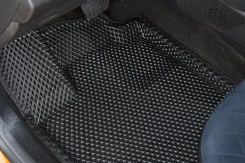 5 699 р. Коврики в салон EVA 3D РОМБ (полимер) Hyundai Tucson NX4 (2020-2022)  с доставкой в г. Вологда. Увеличить фотографию 3