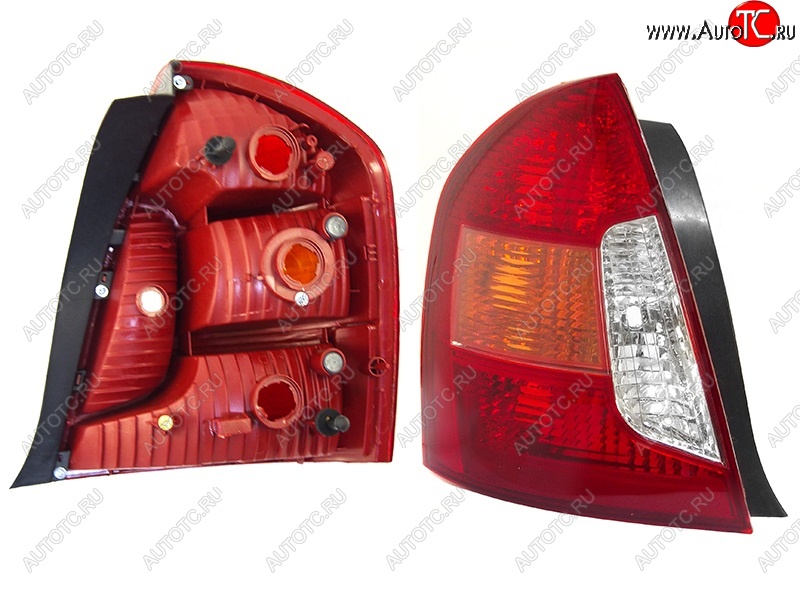 2 799 р. Левый задний фонарь SAT Hyundai Accent 3 MC хэтчбек (2005-2011)  с доставкой в г. Вологда