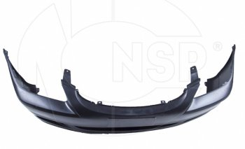 2 699 р. Передний бампер NSP Hyundai Accent 2 LC седан дорестайлинг (ТагАЗ) (1999-2012) (Неокрашенный)  с доставкой в г. Вологда. Увеличить фотографию 2