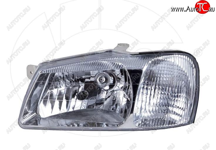 4 099 р. Левая фара передняя NSP (под электрокорректор) Hyundai Accent 2 LC седан дорестайлинг (ТагАЗ) (1999-2012)  с доставкой в г. Вологда