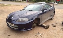9 649 р. Передний бампер Aston Hyundai Coupe (2002-2008) (Неокрашенный)  с доставкой в г. Вологда. Увеличить фотографию 5