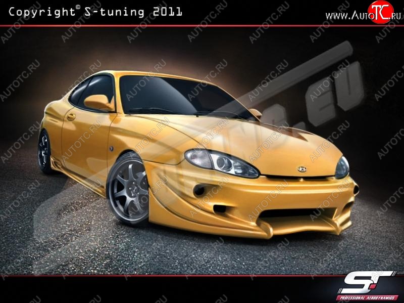 25 899 р. Передний бампер Velside Hyundai Coupe (2002-2008)  с доставкой в г. Вологда
