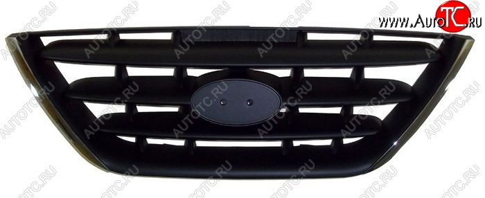 2 499 р. Решётка радиатора SAT  Hyundai Elantra  XD2 (2003-2010) рестайлинг седан (Неокрашенная)  с доставкой в г. Вологда
