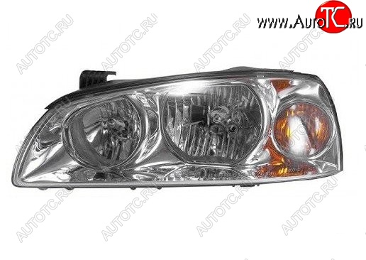 1 849 р. Фара BRIGHTROAD (мех. корректор, хром, левая) Hyundai Elantra XD седан дорестайлинг (2000-2003)  с доставкой в г. Вологда