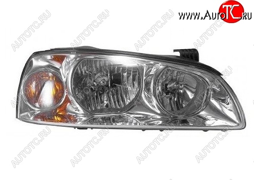 1 849 р. Фара (мех. корректор, хром, правая) Hyundai Elantra XD седан дорестайлинг (2000-2003)  с доставкой в г. Вологда