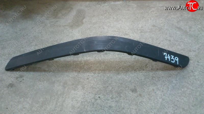 639 р. Молдинг на передний бампер SPARD (правый) Hyundai Elantra HD (2006-2011) (Неокрашенный)  с доставкой в г. Вологда