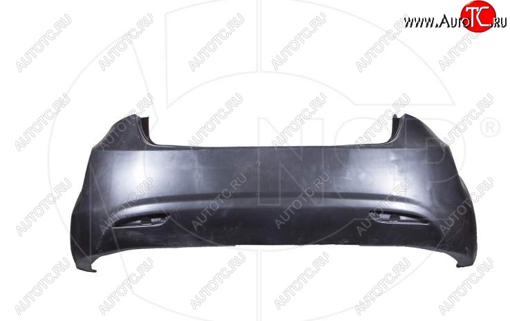 2 599 р. Бампер задний NSP Hyundai Elantra MD дорестайлинг (2010-2013) (Неокрашенный)  с доставкой в г. Вологда