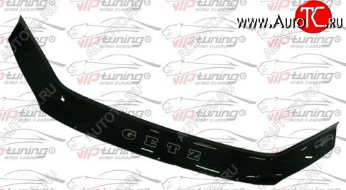 999 р. Дефлектор капота Russtal Hyundai Getz TB хэтчбэк 5 дв. дорестайлинг (2002-2005)  с доставкой в г. Вологда