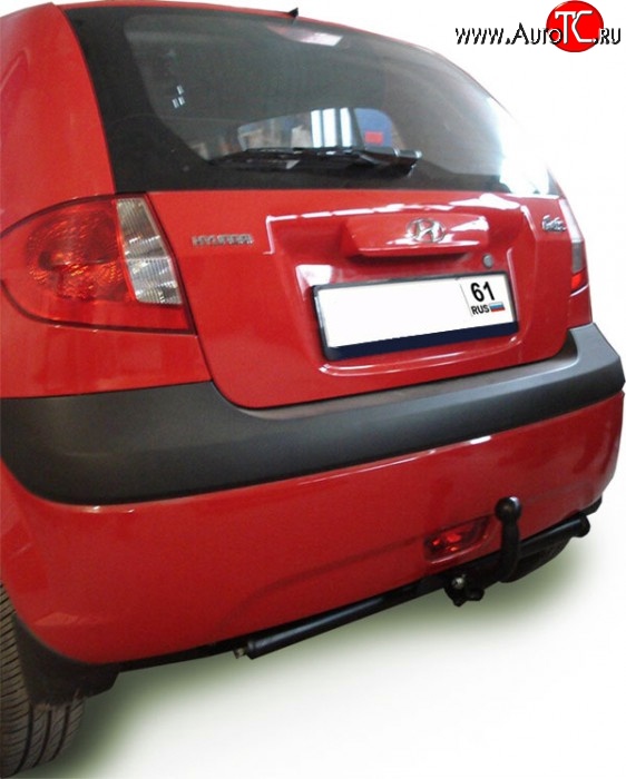 5 999 р. Фаркоп Лидер Плюс Hyundai Getz TB хэтчбэк 5 дв. дорестайлинг (2002-2005) (Без электропакета)  с доставкой в г. Вологда