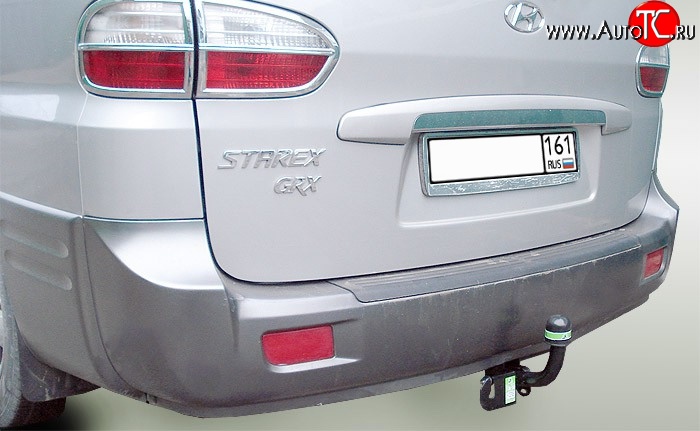 7 999 р. Фаркоп (2WD) Лидер Плюс Hyundai Starex/H1 A1 дорестайлинг (1997-2004) (Без электропакета)  с доставкой в г. Вологда