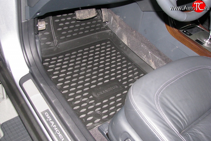 4 999 р. Коврики в салон Element 4 шт. (полиуретан) Hyundai Grandeur TG дорестайлинг (2005-2009)  с доставкой в г. Вологда