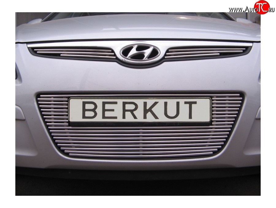 3 199 р. Декоративная вставка решетки радиатора Berkut Hyundai I30 FD универсал дорестайлинг (2007-2010)  с доставкой в г. Вологда