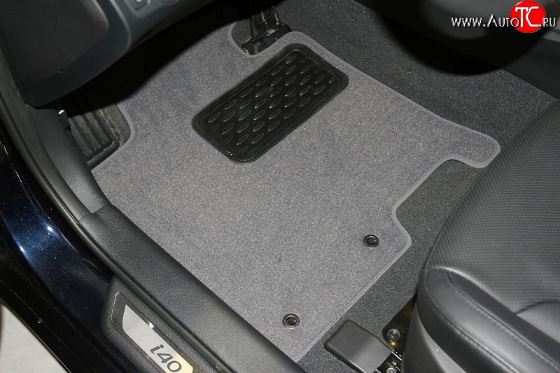 2 384 р. Коврик в салони Element 5 шт. (текстиль) Hyundai I40 1 VF дорестайлинг универсал (2011-2015)  с доставкой в г. Вологда