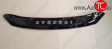 999 р. Дефлектор капота Russtal (короткий) Hyundai IX25 GS дорестайлинг (2014-2017)  с доставкой в г. Вологда