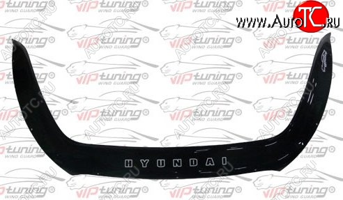 999 р. Дефлектор капота Russtal Hyundai IX35 LM рестайлинг (2013-2018)  с доставкой в г. Вологда