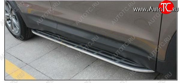 11 749 р. Пороги Cayenne Style Hyundai IX45 (2013-2025)  с доставкой в г. Вологда