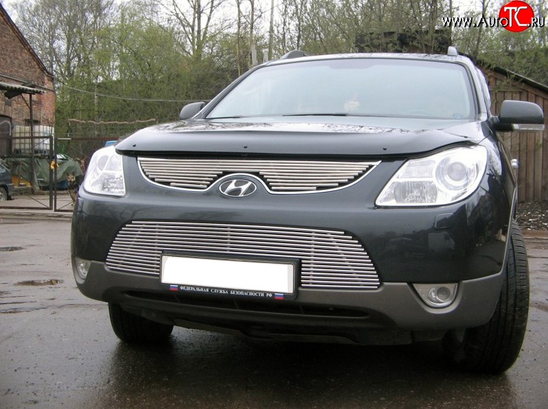 7 199 р. Декоративная вставка воздухозаборника Berkut Hyundai IX55 EN (2006-2013)  с доставкой в г. Вологда