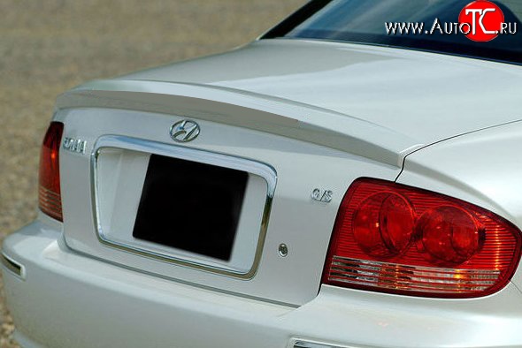 3 699 р. Спойлер M-VRS (без стоп-сигнала) Hyundai Sonata EF рестайлинг ТагАЗ (2001-2013) (Неокрашенный)  с доставкой в г. Вологда