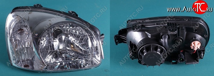 3 149 р. Фара BRIGHTROAD (без корректора, правая) Hyundai Santa Fe SM (2000-2012)  с доставкой в г. Вологда
