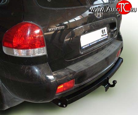 8 499 р. Фаркоп Лидер Плюс Hyundai Santa Fe SM (2000-2012) (Без электропакета)  с доставкой в г. Вологда
