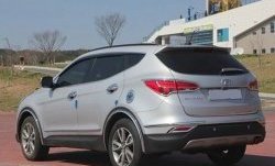 5 349 р. Комплект дефлекторов окон СТ Hyundai Santa Fe DM дорестайлинг (2012-2016)  с доставкой в г. Вологда. Увеличить фотографию 2