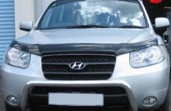 Дефлектор капота NovLine Hyundai Santa Fe CM рестайлинг (2009-2012)