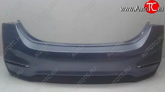 18 399 р. Задний бампер Стандартный Hyundai Solaris HCR седан дорестайлинг (2017-2020) (Неокрашенный)  с доставкой в г. Вологда