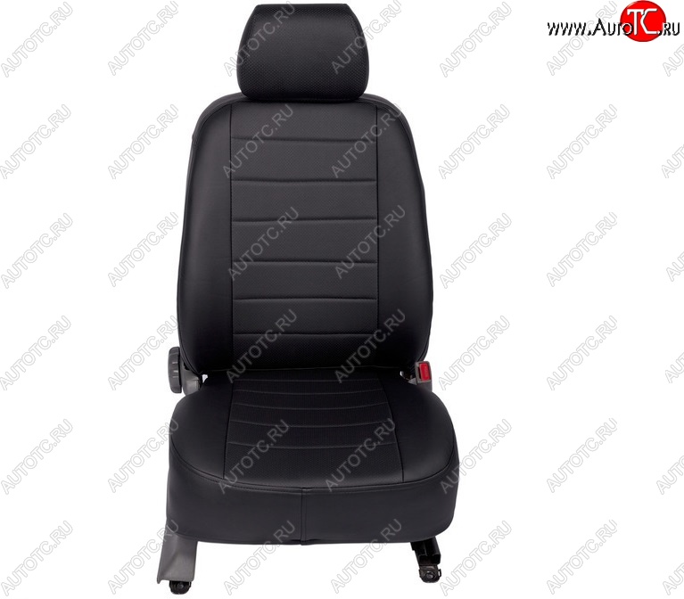 6 999 р. Чехлы Seintex (экокожа, 40/60)  Hyundai Solaris  RBr (2010-2017) седан дорестайлинг, седан рестайлинг (Черный, вставка черная)  с доставкой в г. Вологда