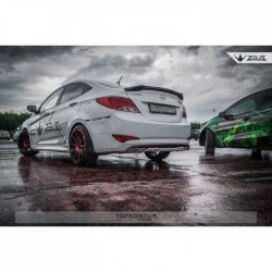4 999 р. Пороги накладки TopKontur Design KIA Rio 3 QB хэтчбек 5 дв. рестайлинг (2015-2017) (Неокрашенные)  с доставкой в г. Вологда. Увеличить фотографию 6