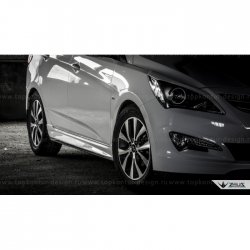 4 999 р. Пороги накладки TopKontur Design KIA Rio 3 QB хэтчбек 5 дв. рестайлинг (2015-2017) (Неокрашенные)  с доставкой в г. Вологда. Увеличить фотографию 8