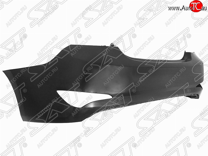 1 859 р. Бампер задний SAT  Hyundai Solaris  RBr (2014-2017) седан рестайлинг (Неокрашенный)  с доставкой в г. Вологда