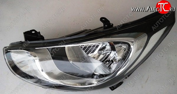 3 299 р. Фара BRIGHTROAD (без корректора, левая) Hyundai Solaris RBr седан дорестайлинг (2010-2014)  с доставкой в г. Вологда