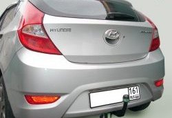 58 999 р. Фаркоп Лидер Плюс  Hyundai Solaris  RBr (2010-2017) седан дорестайлинг, седан рестайлинг (Без электропакета)  с доставкой в г. Вологда. Увеличить фотографию 2