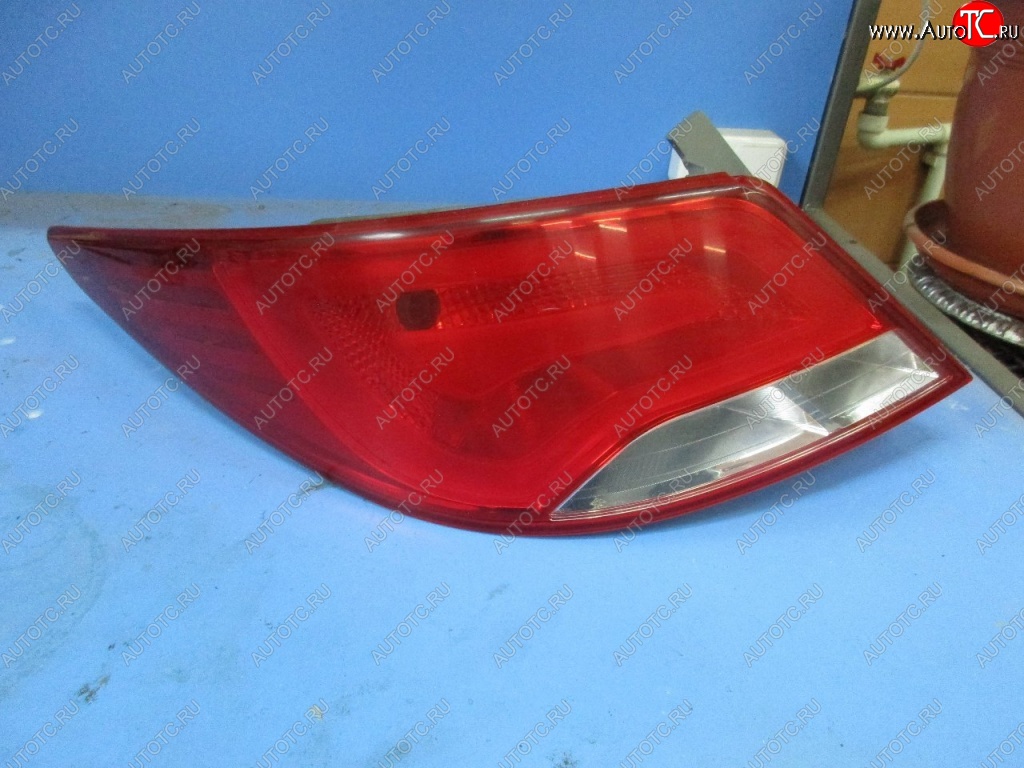 2 279 р. Левый фонарь SAT Hyundai Solaris RBr седан рестайлинг (2014-2017)  с доставкой в г. Вологда