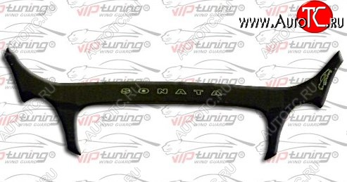 999 р. Дефлектор капота (ТАГАЗ) Russtal Hyundai Sonata EF рестайлинг ТагАЗ (2001-2013)  с доставкой в г. Вологда