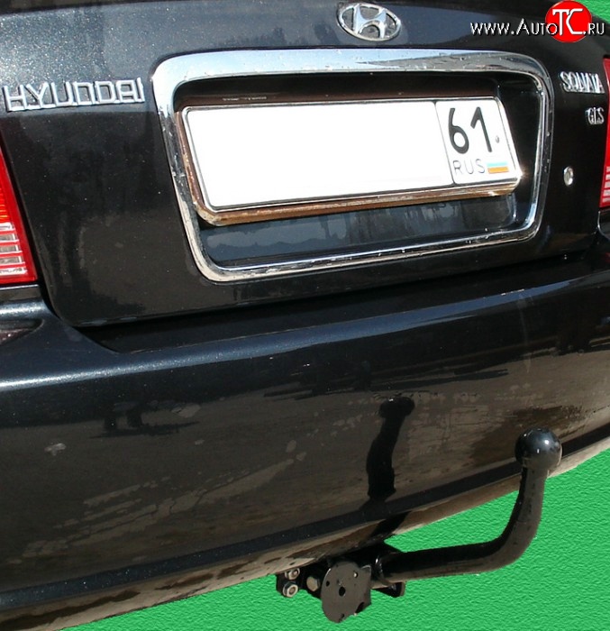 152 999 р. Фаркоп Лидер Плюс Hyundai Sonata EF рестайлинг ТагАЗ (2001-2013) (Без электропакета)  с доставкой в г. Вологда