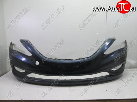 2 399 р. Бампер передний HYUNDAI Sonata 2009-2014 Hyundai Sonata YF (2009-2014) (Неокрашенный)  с доставкой в г. Вологда