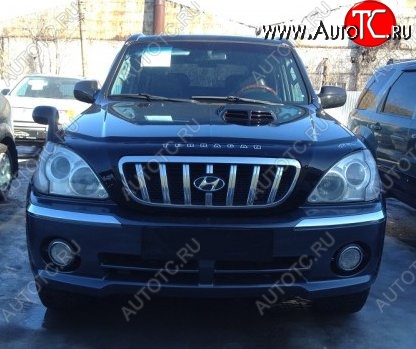 999 р. Дефлектор капота Russtal Hyundai Terracan HP дорестайлинг (2001-2004)  с доставкой в г. Вологда
