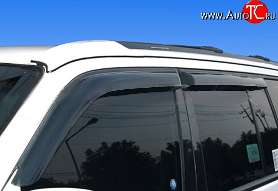611 р. Дефлекторы окон (ветровики) Novline 4 шт Hyundai Terracan HP дорестайлинг (2001-2004)  с доставкой в г. Вологда