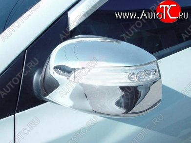 4 199 р. Накладки на зеркала СТ Hyundai Tucson LM (2010-2017) (Неокрашенные)  с доставкой в г. Вологда