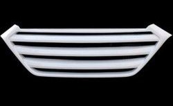 9 649 р. Решётка радиатора CT Hyundai Tucson LM (2010-2017) (Неокрашенная)  с доставкой в г. Вологда. Увеличить фотографию 3