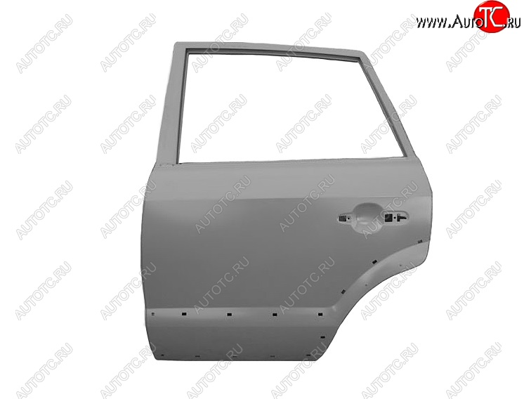 18 549 р. Дверь задняя SPARD (левая) Hyundai Tucson TL рестайлинг (2018-2021) (Неокрашенная)  с доставкой в г. Вологда