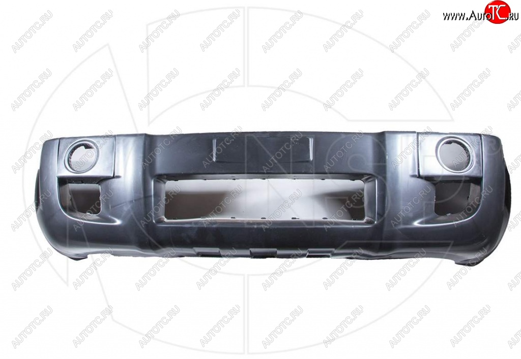 4 269 р. Передний бампер NSP (+расширитель) Hyundai Tucson JM (2004-2010) (Неокрашенный)  с доставкой в г. Вологда