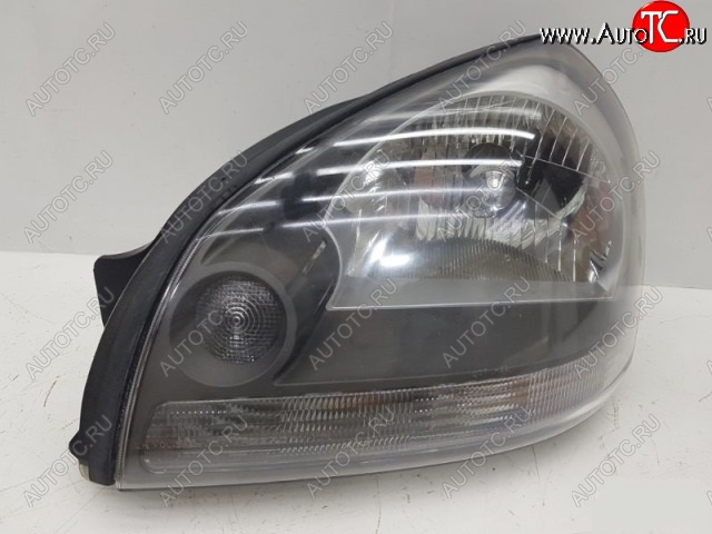 3 599 р. Фара BRIGHTROAD (мех. корректор, хром, левая) Hyundai Tucson JM (2004-2010)  с доставкой в г. Вологда