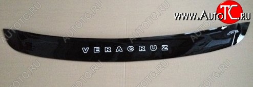 999 р. Дефлектор капота Russtal (короткий) Hyundai Veracruz (2006-2015)  с доставкой в г. Вологда