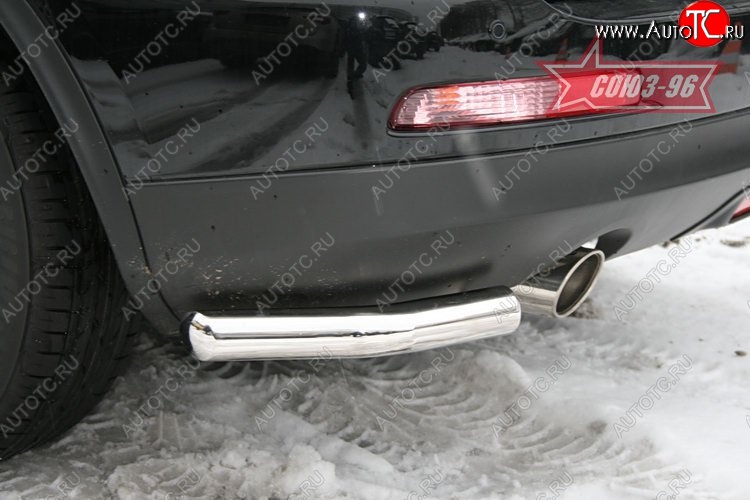 10 259 р. Защита заднего бампера Souz-96 (d60) INFINITI EX35 J50 (2007-2013)  с доставкой в г. Вологда