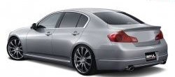 25 249 р. Накладка на задний бампер Impul INFINITI G35 V36 седан (2006-2015) (Неокрашенная)  с доставкой в г. Вологда. Увеличить фотографию 2
