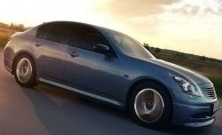 Комплект порогов H Style INFINITI G37 V36 седан рестайлинг (2008-2014)