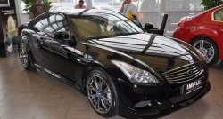 24 999 р. Комплект порогов Impul INFINITI G37 V36 седан рестайлинг (2008-2014) (Неокрашенные)  с доставкой в г. Вологда. Увеличить фотографию 4